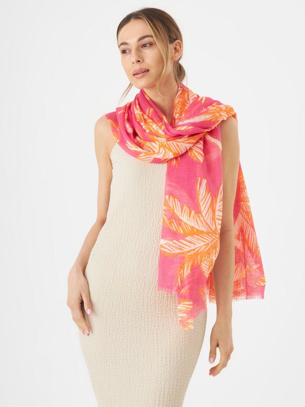 Codello Schal Damen Viskose gemustert