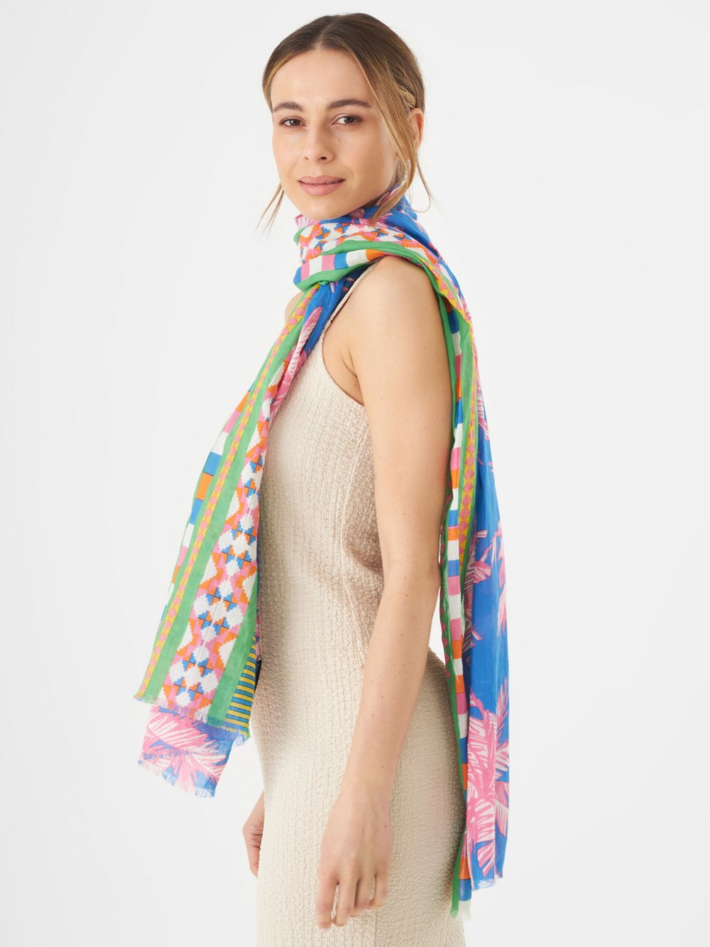 Codello Schal Damen Baumwolle bedruckt