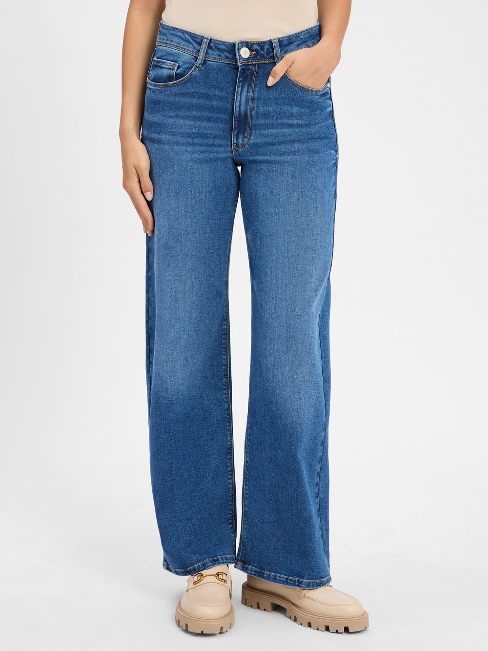 Betty & Co Wide Fit Jeans Damen Baumwolle