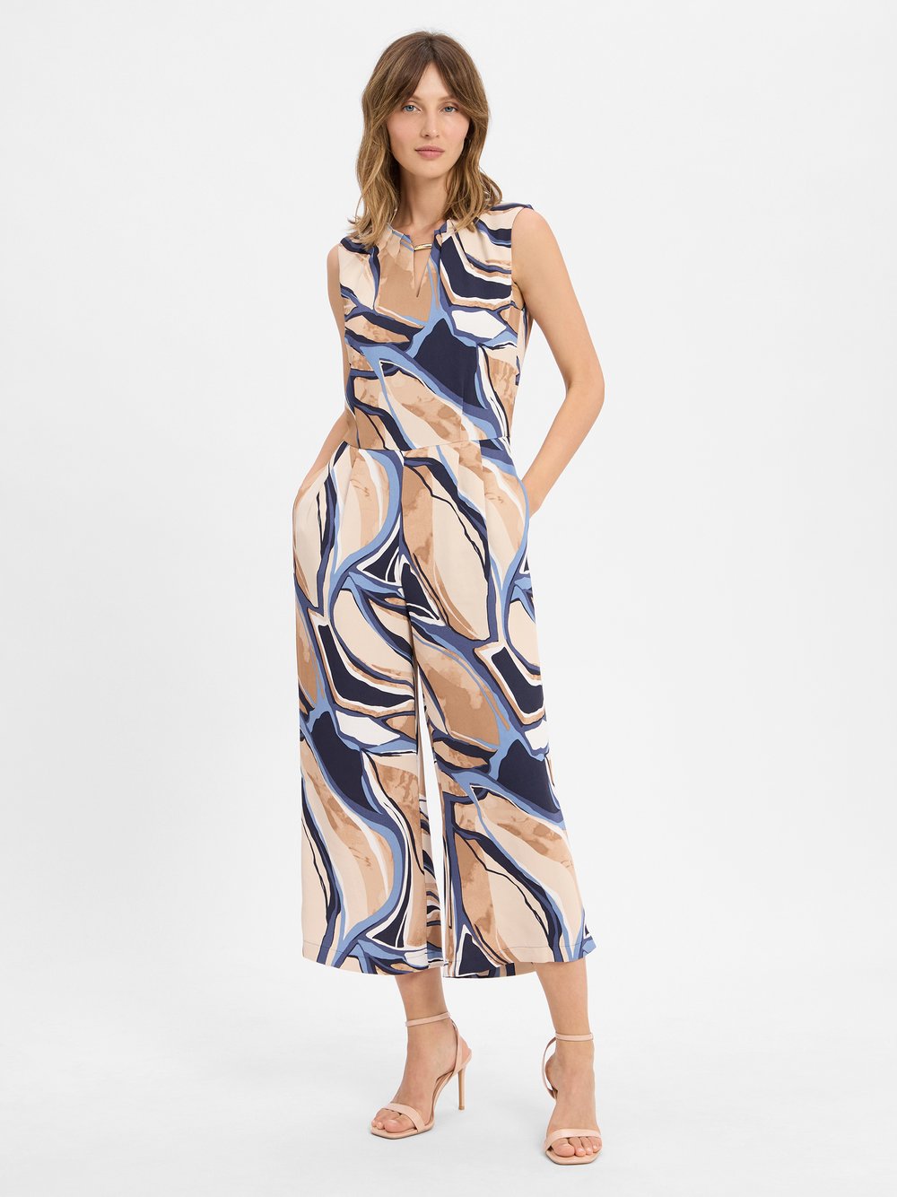 Betty & Co Jumpsuit Damen gemustert