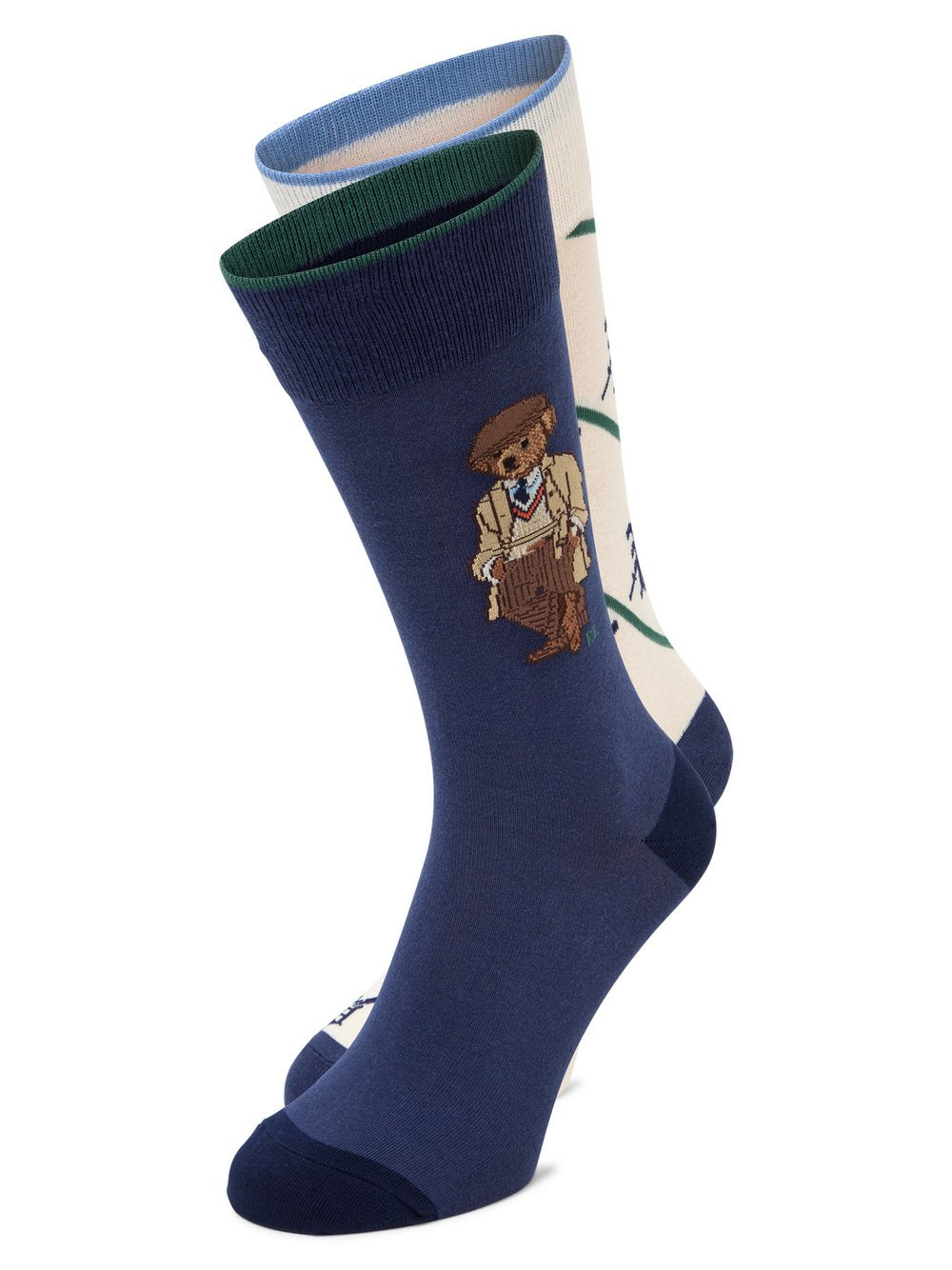 Polo Ralph Lauren Socken im 2er-Pack Herren Feinstrick gemustert