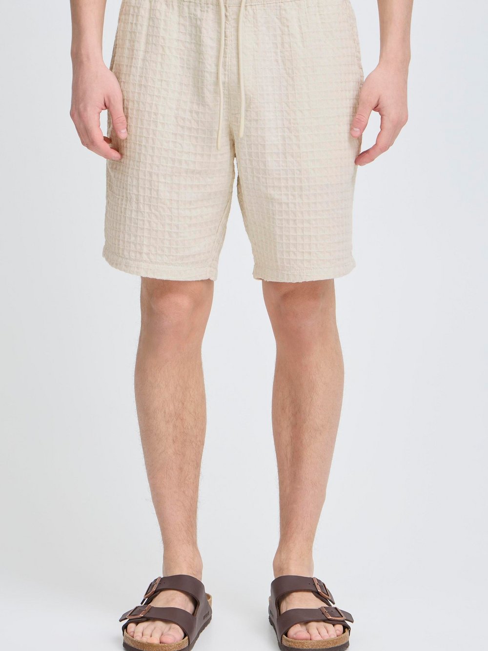 Kronstadt Chinoshorts Herren Baumwolle strukturiert