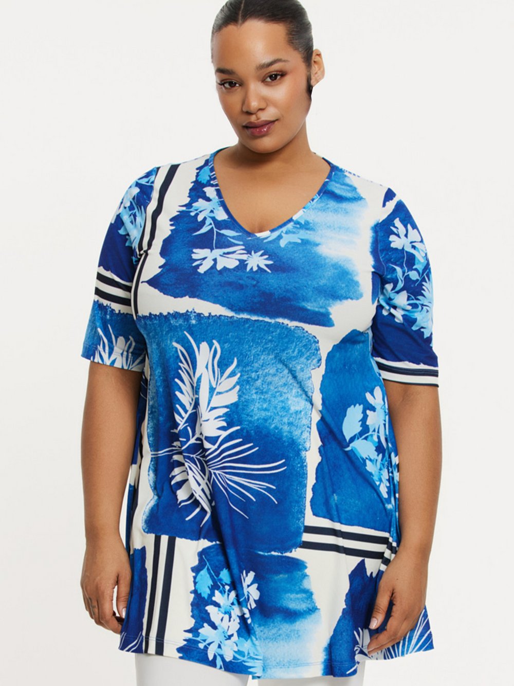 YOEK Tunika Damen bedruckt