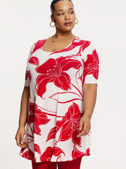 YOEK Tunika Damen bedruckt