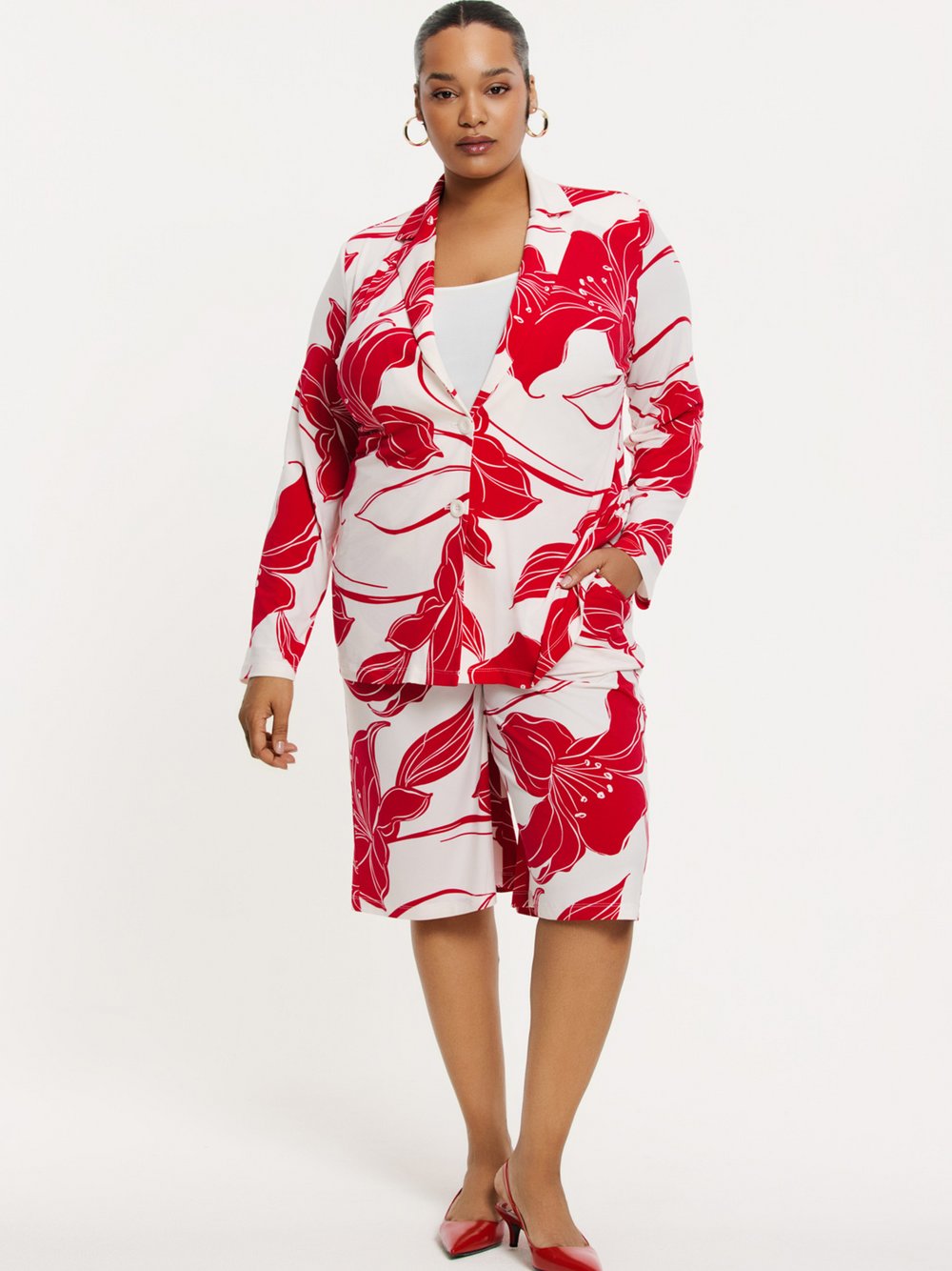 YOEK Hose Damen bedruckt