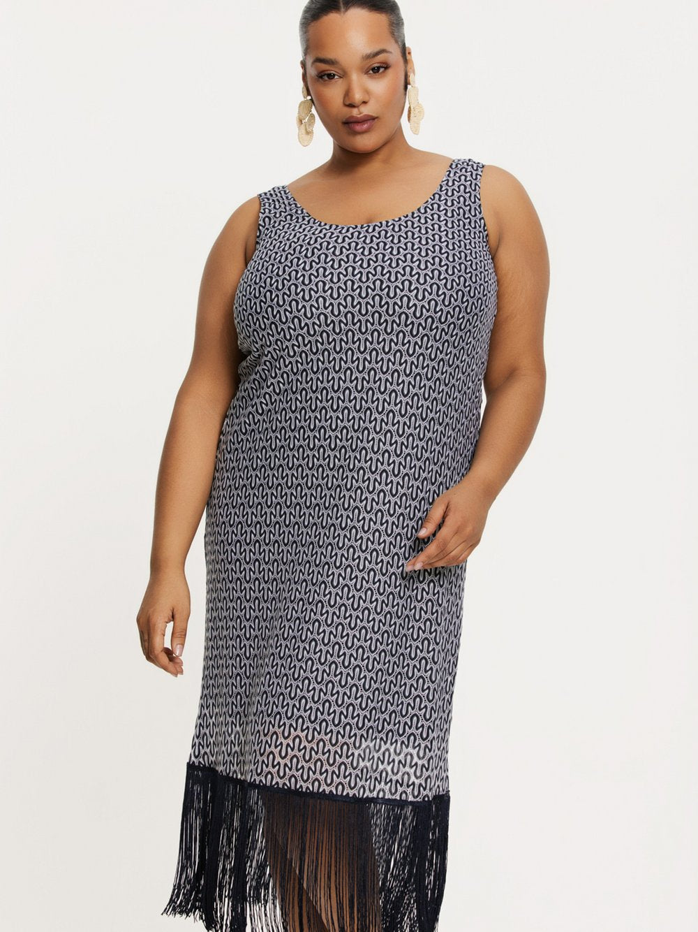 YOEK Kleid Damen bedruckt