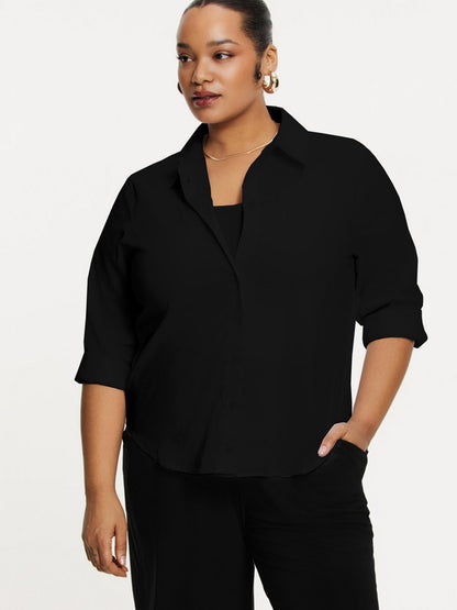 YOEK Bluse Damen Baumwolle