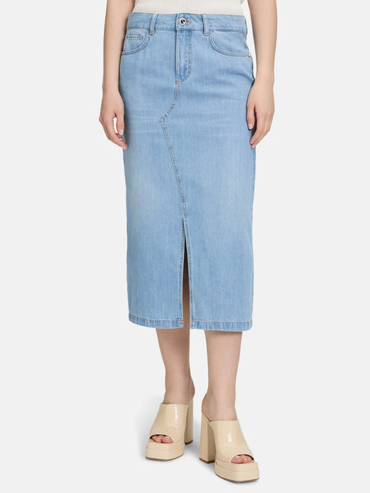 Cartoon Jeansrock Damen Baumwolle