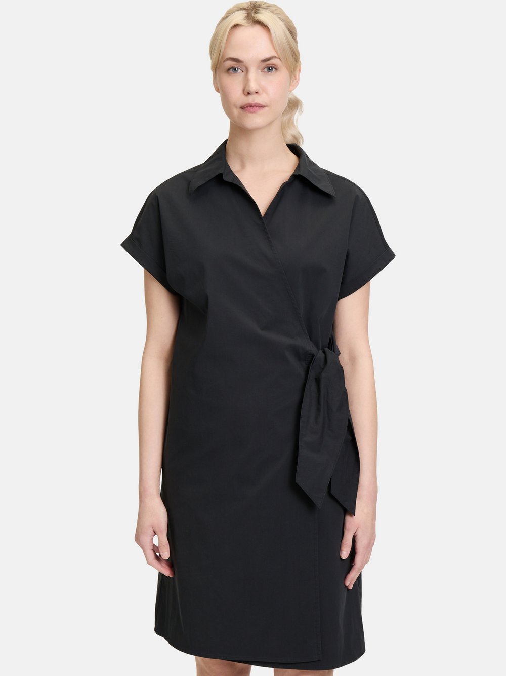 Cartoon Wickelkleid Damen Baumwolle