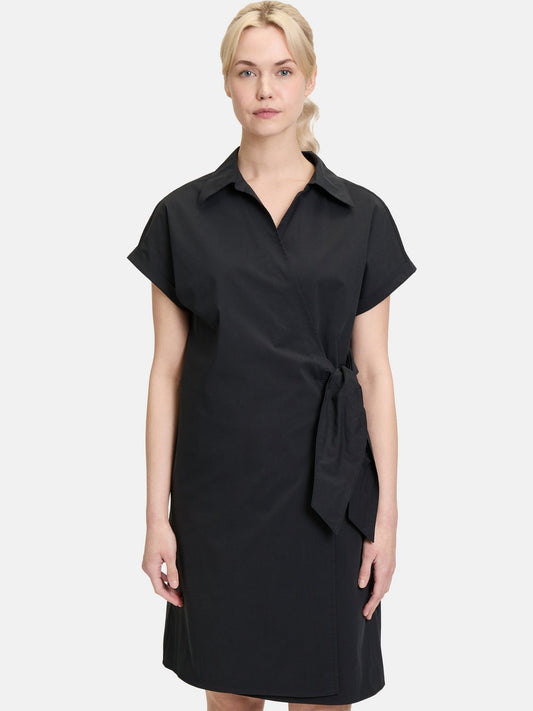 Cartoon Wickelkleid Damen Baumwolle