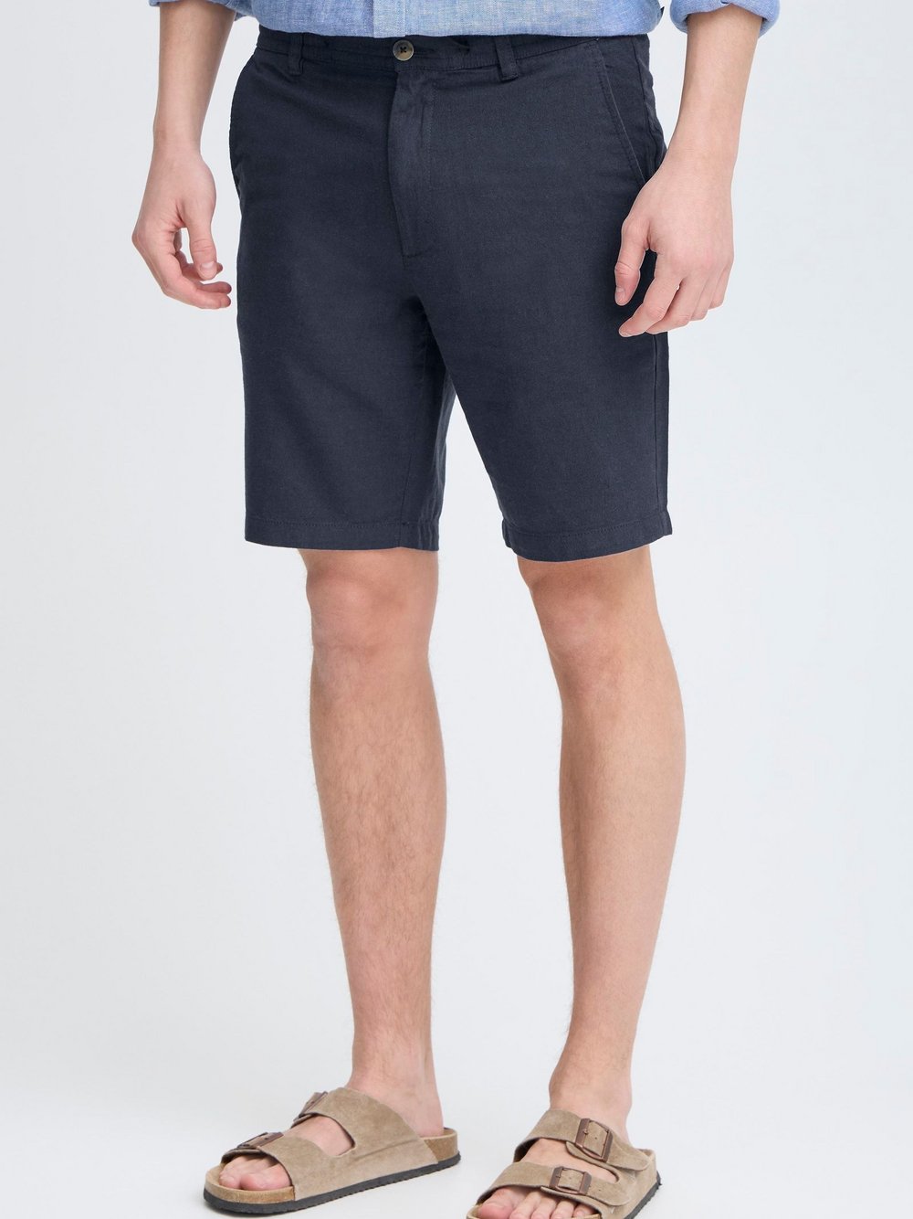 Kronstadt Chinoshorts Herren Baumwolle strukturiert