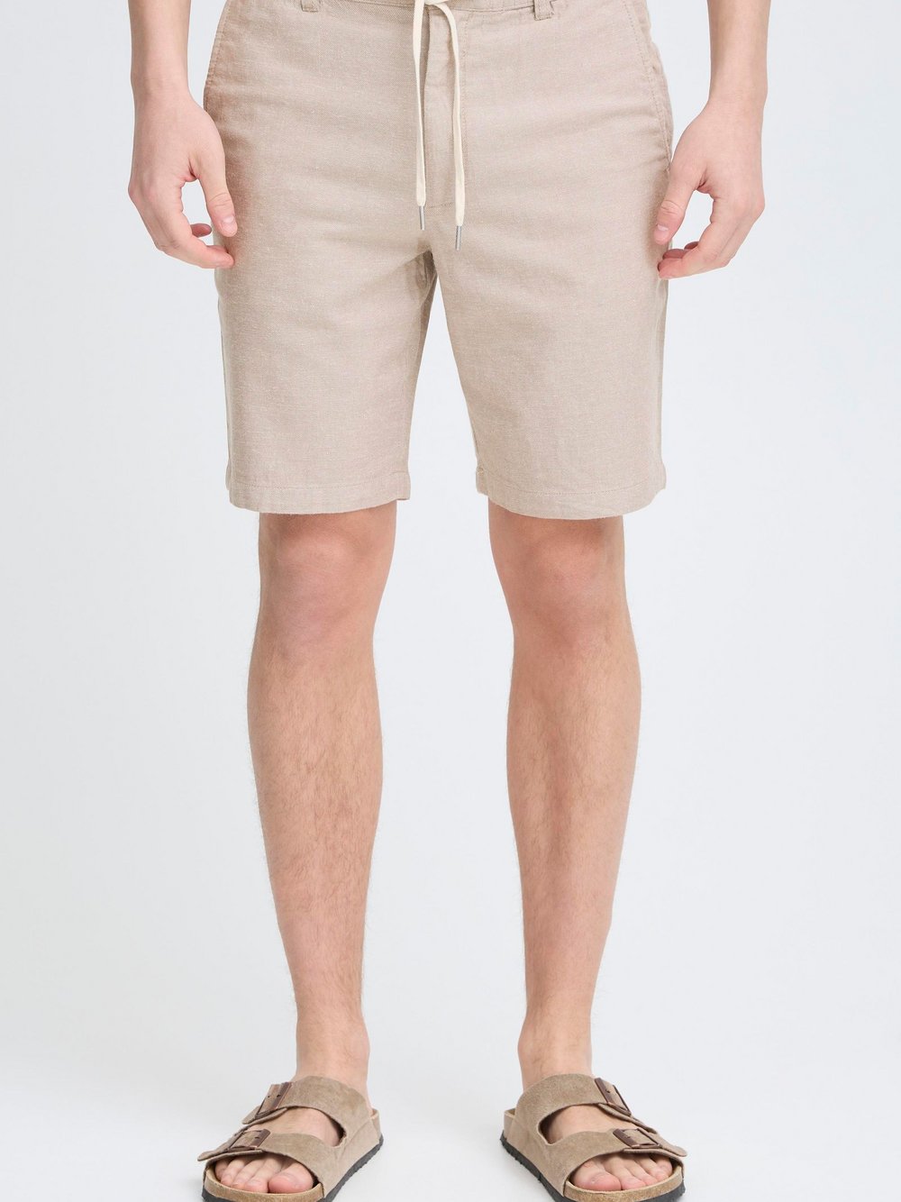 Kronstadt Chinoshorts Herren Baumwolle strukturiert