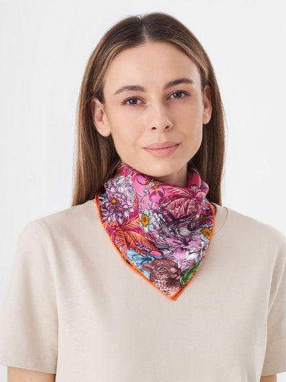 Codello Tuch Damen Seide bedruckt