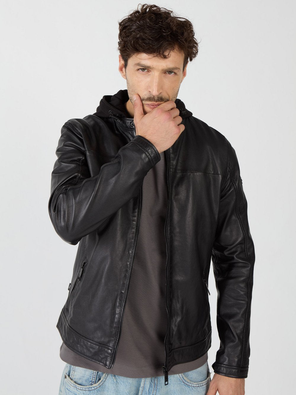 Maze Lederjacke Herren