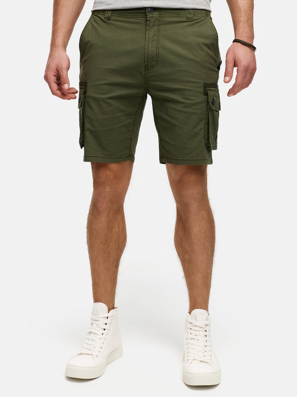 Indicode Shorts Cargo Herren Baumwolle