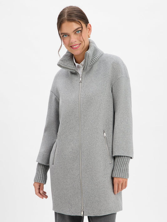 Rofa Wolljacke Damen Wolle meliert