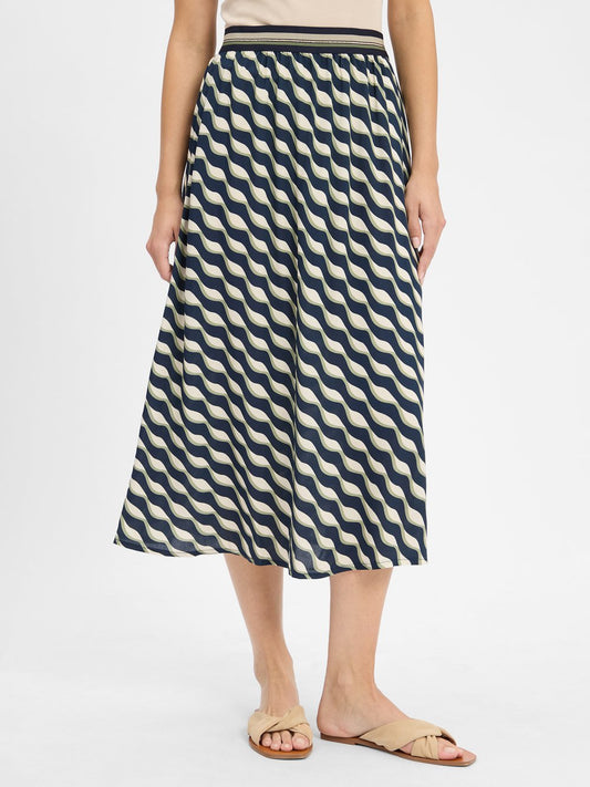 Betty Barclay Midirock Damen Viskose gemustert