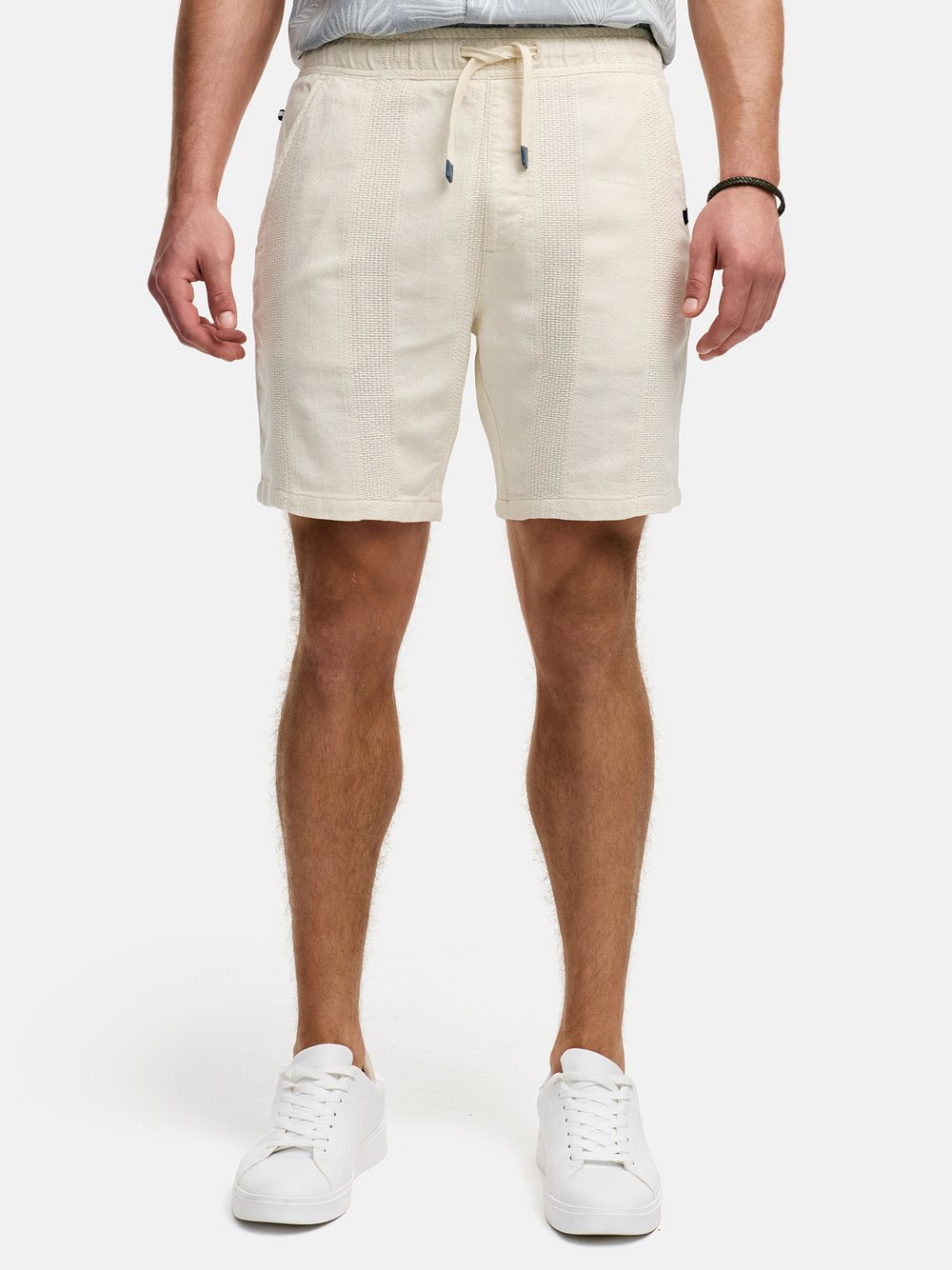 Indicode Shorts Leinen Herren Baumwolle