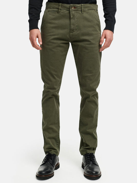 Jeff Chinohose Herren Baumwolle