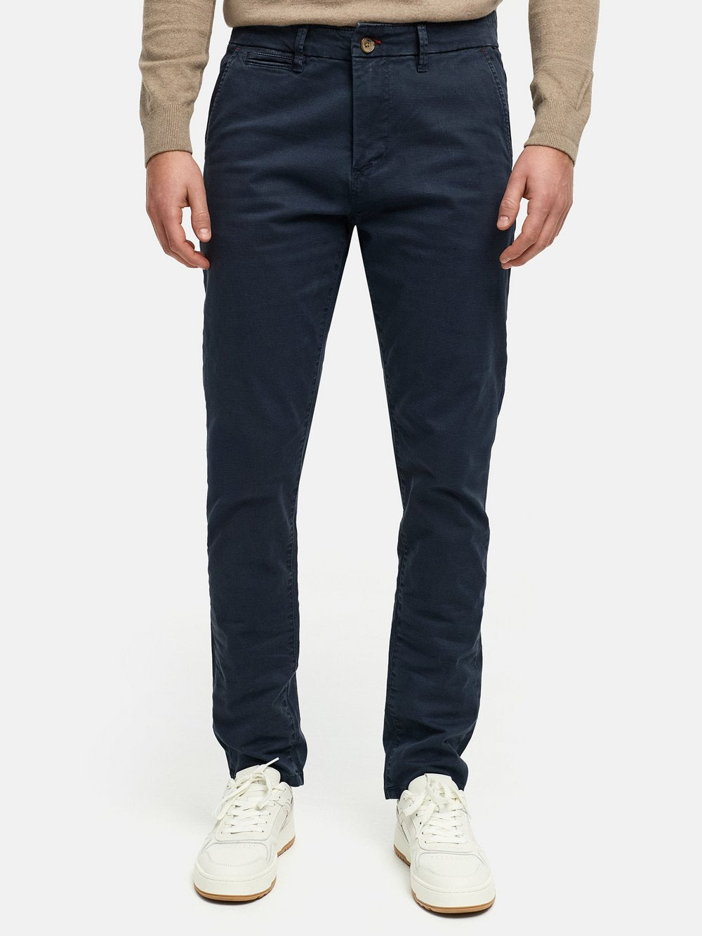 Jeff Chinohose Herren Baumwolle