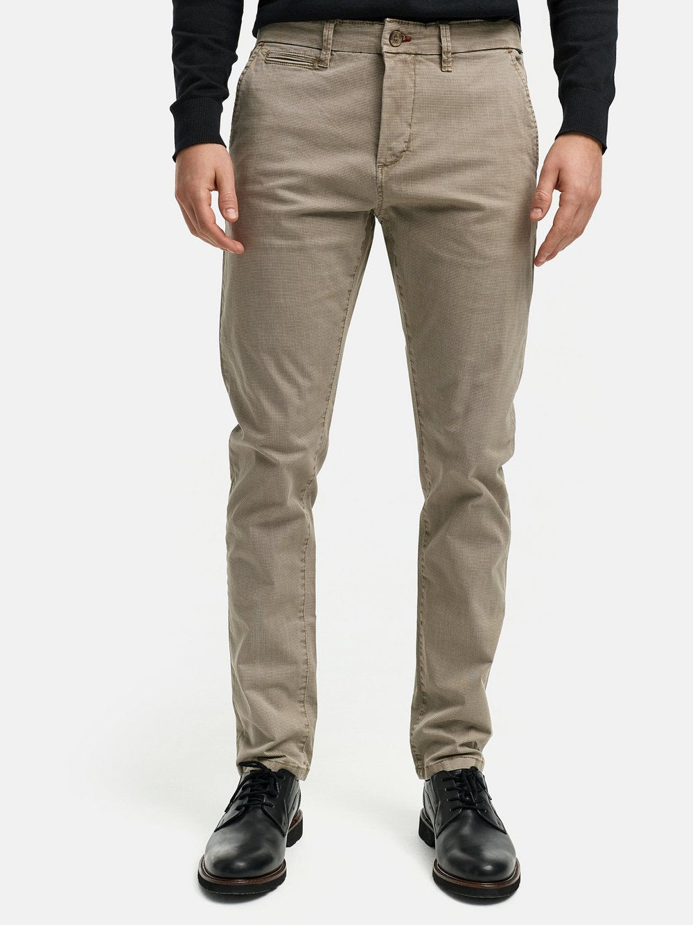 Jeff Chinohose Herren Baumwolle