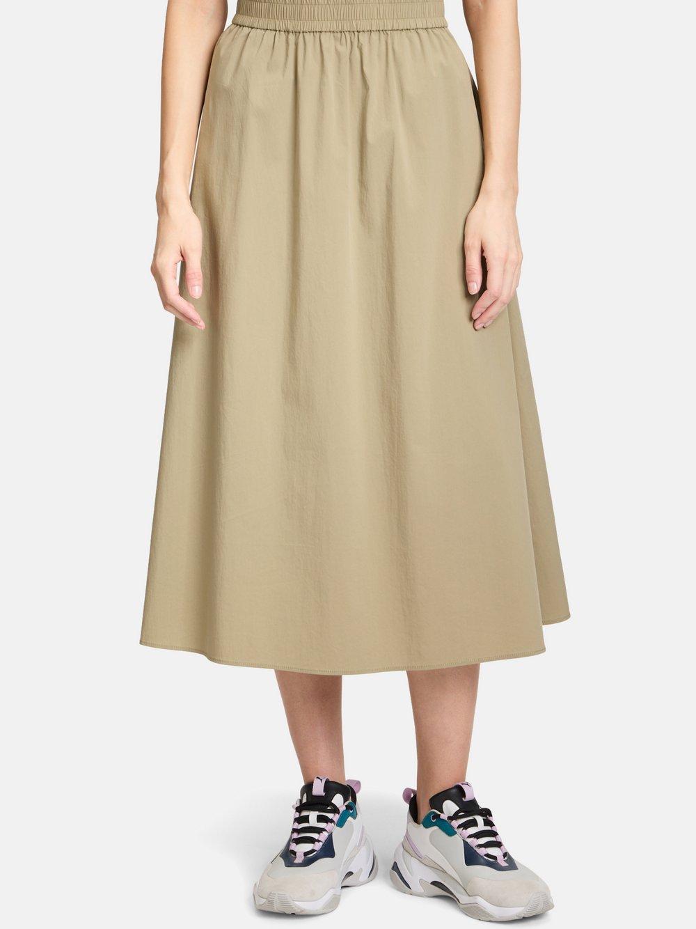 Cartoon A-Linien-Rock Damen Baumwolle