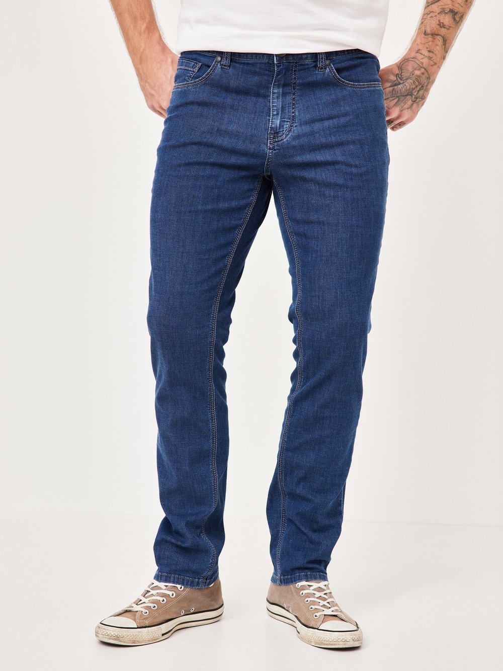 Paddock`s 5-Pocket Jeans Herren Baumwolle