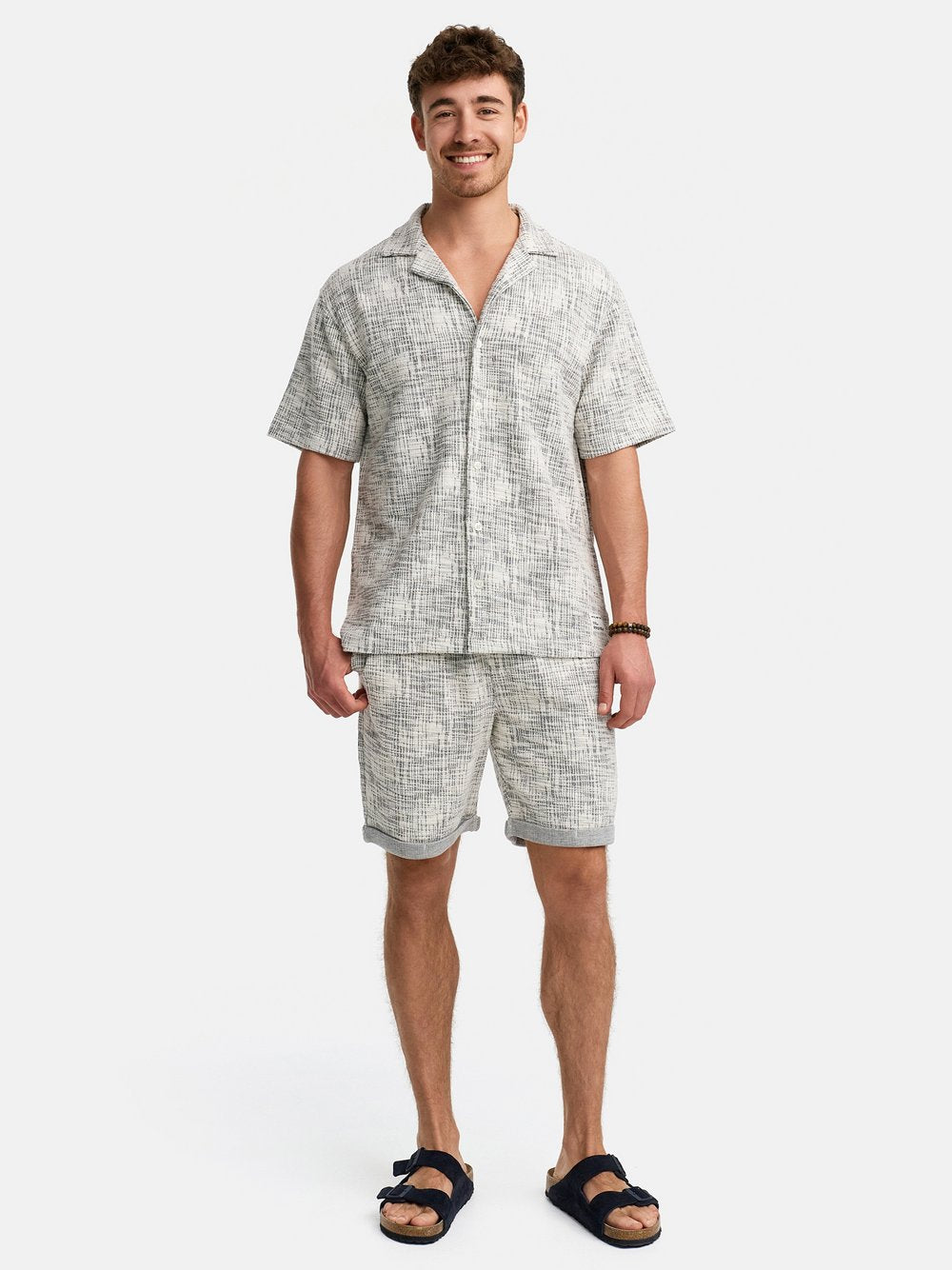 Indicode Shorts & Shirt Set Herren Baumwolle