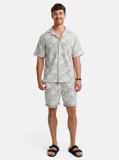 Indicode Shorts & Shirt Set Herren Baumwolle