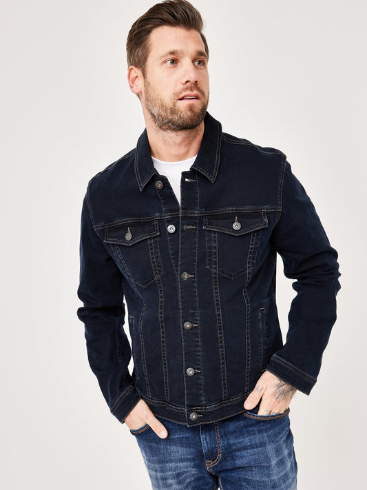 Paddock`s Jeansjacke Herren Baumwolle