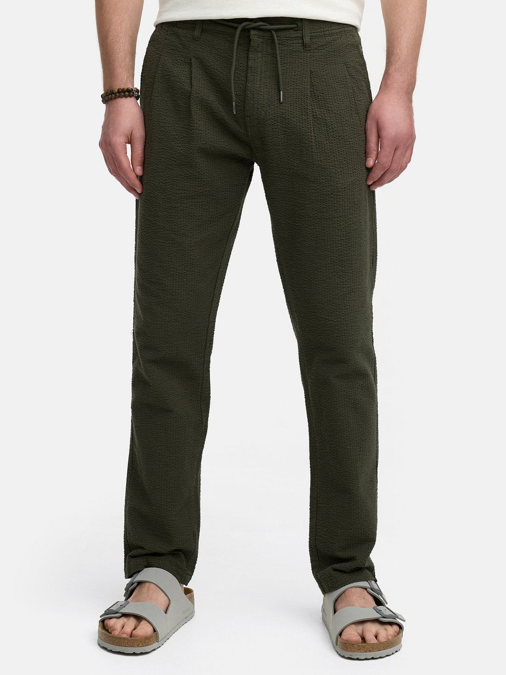 Indicode Hose Herren Baumwolle gestreift