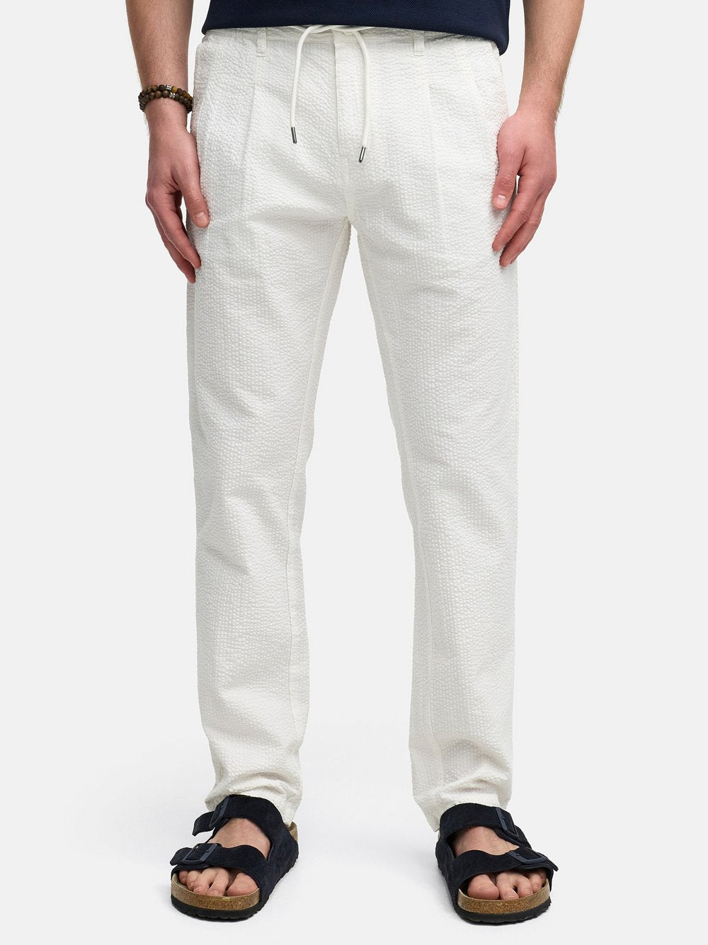 Indicode Hose Herren Baumwolle gestreift