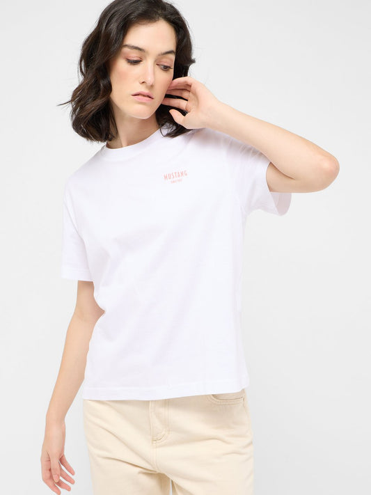 Mustang T-Shirt Damen Baumwolle bedruckt