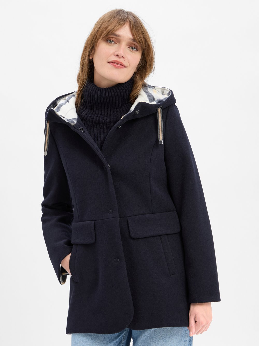 Amber & June Kurzmantel Damen