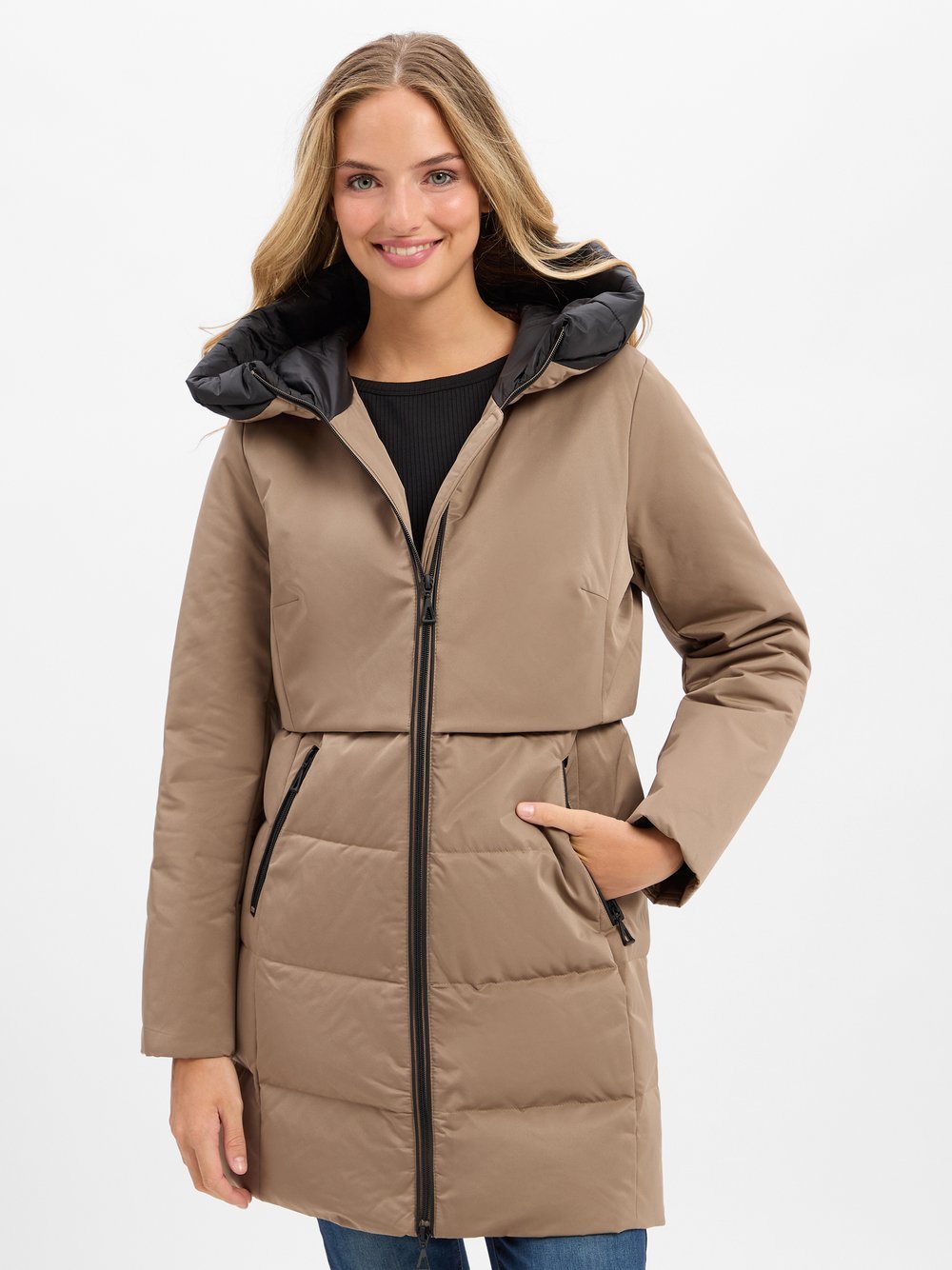 Amber & June Daunenmantel Damen