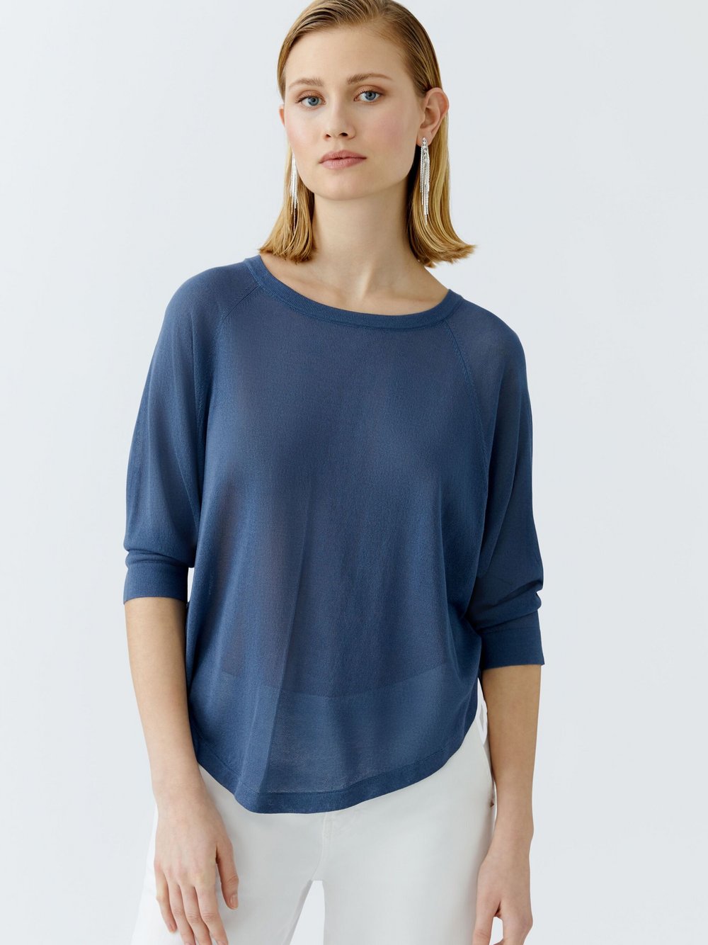 Oui Pullover Damen Viskose