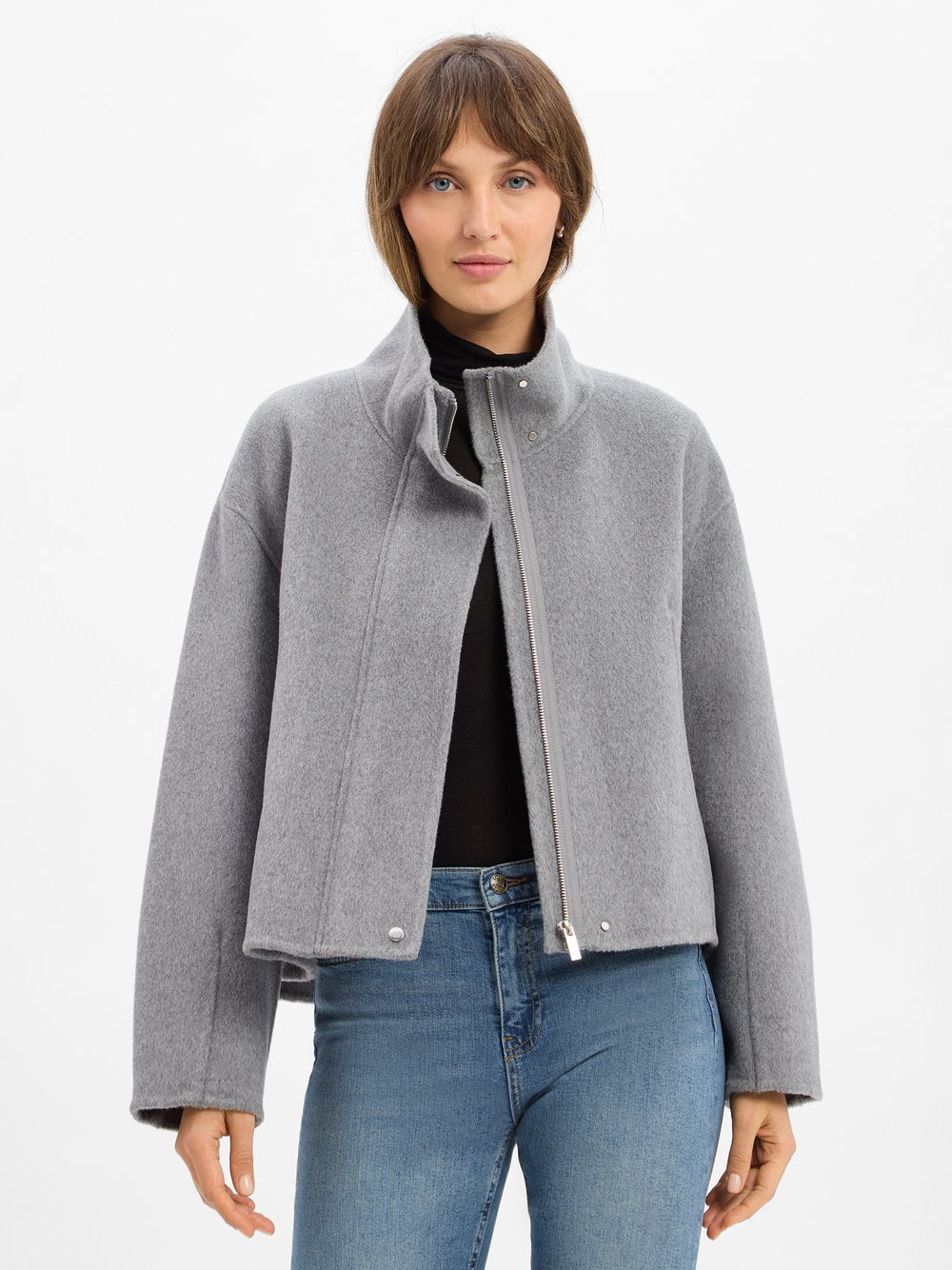Someday Wolljacke mit Cashmere-Anteil Damen Wolle meliert