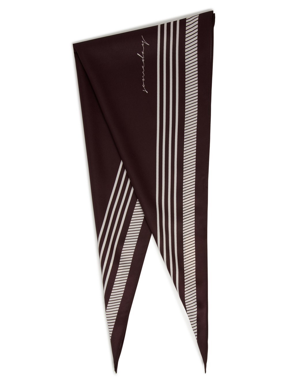 Someday Webschal Damen Satin gemustert