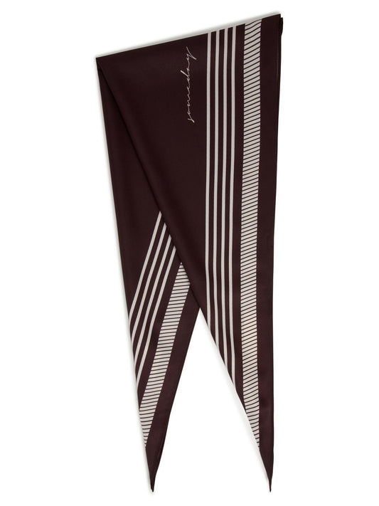 Someday Webschal Damen Satin gemustert