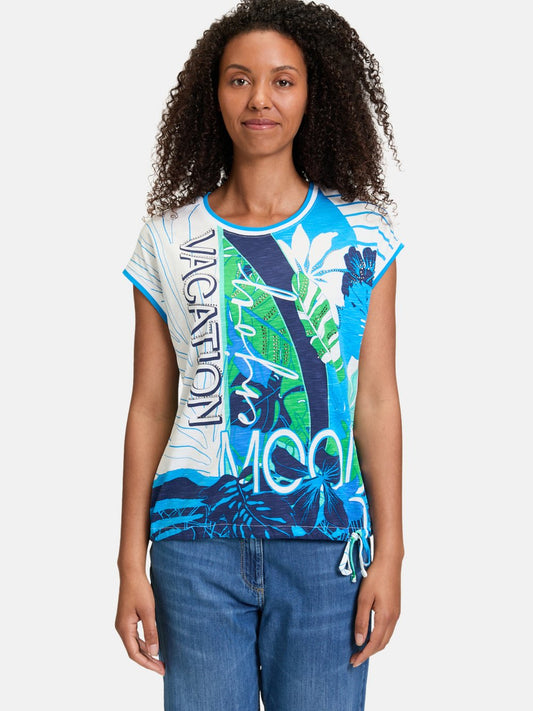 Betty Barclay Printshirt Damen Baumwolle gemustert