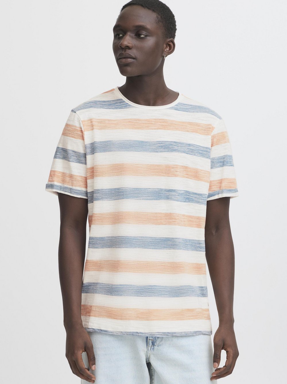 BLEND Rundhalsshirt Herren Baumwolle bedruckt