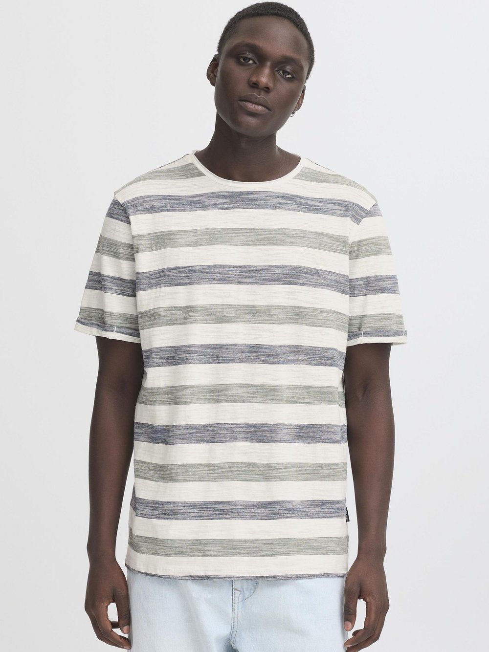 BLEND Rundhalsshirt Herren Baumwolle bedruckt