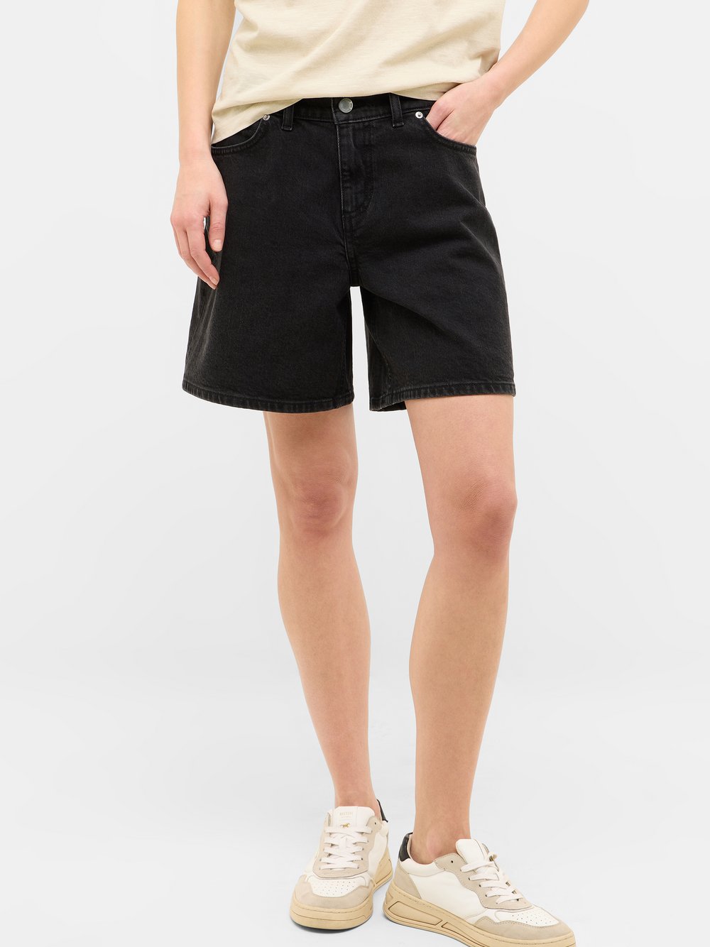 Mustang Jeans Shorts Damen Baumwolle
