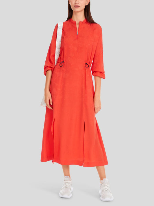 Marc Cain Kleid Damen Acetat gemustert