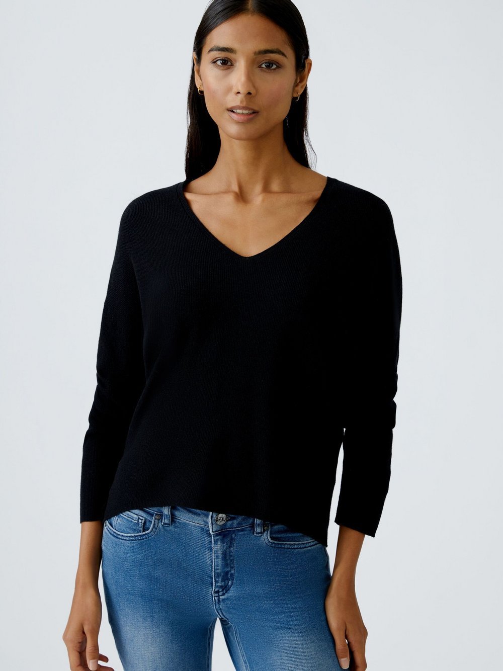 Oui Pullover Damen Viskose