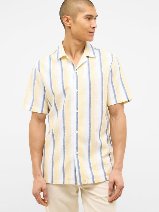 Mustang Hemd Herren Modern Fit Baumwolle gestreift