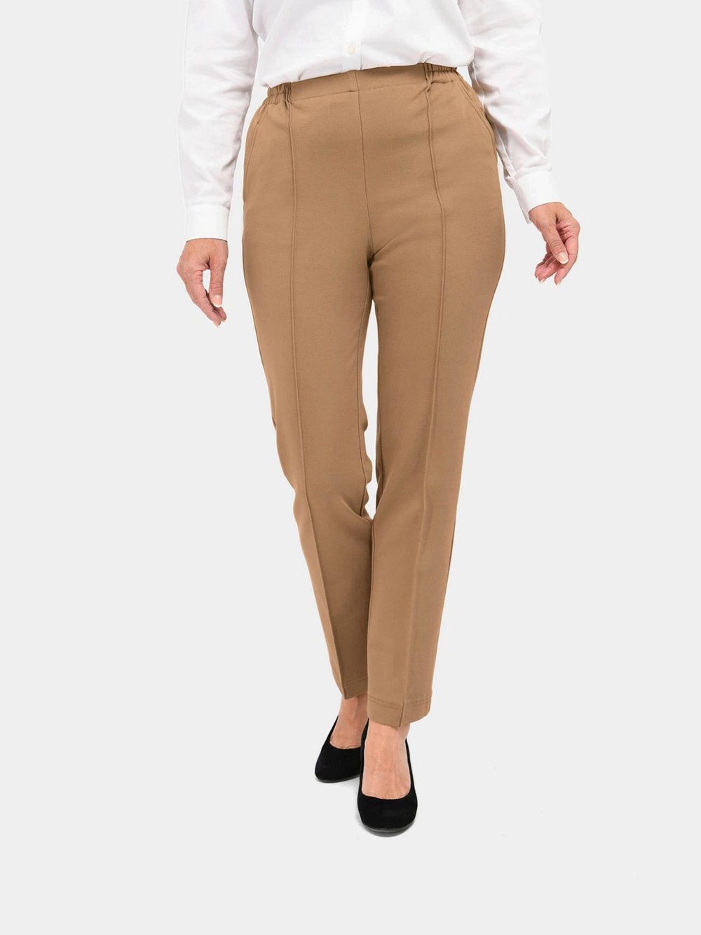 Goldner Jersey-Schlupfhose Martha Damen Polyamid