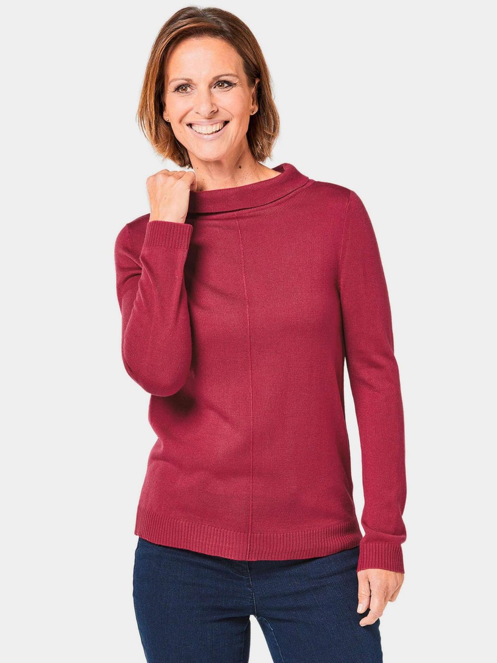 Goldner Pullover Damen