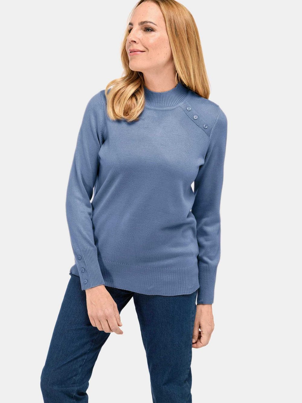 Goldner Pullover Damen