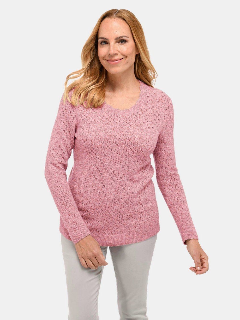 Goldner Pullover Damen
